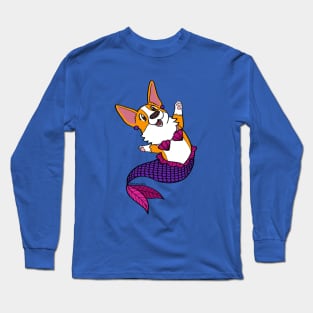 The MerCorgi Long Sleeve T-Shirt